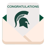 Icon of Congratulations Email