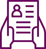 Icon of Hands holding tablet